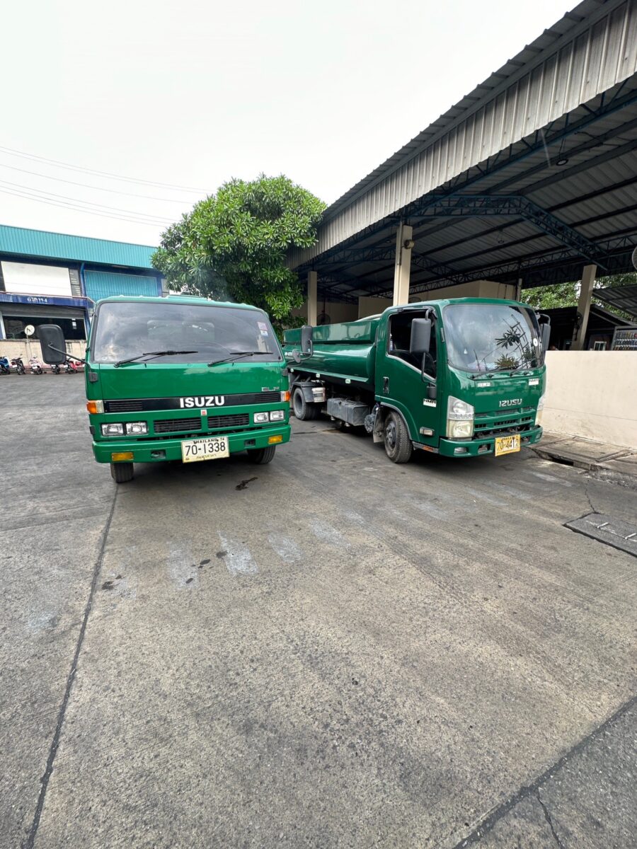 รถดูดส้วมสมุทรสาคร โรงงานแปซิฟิค นิคมสมุทรสาคร