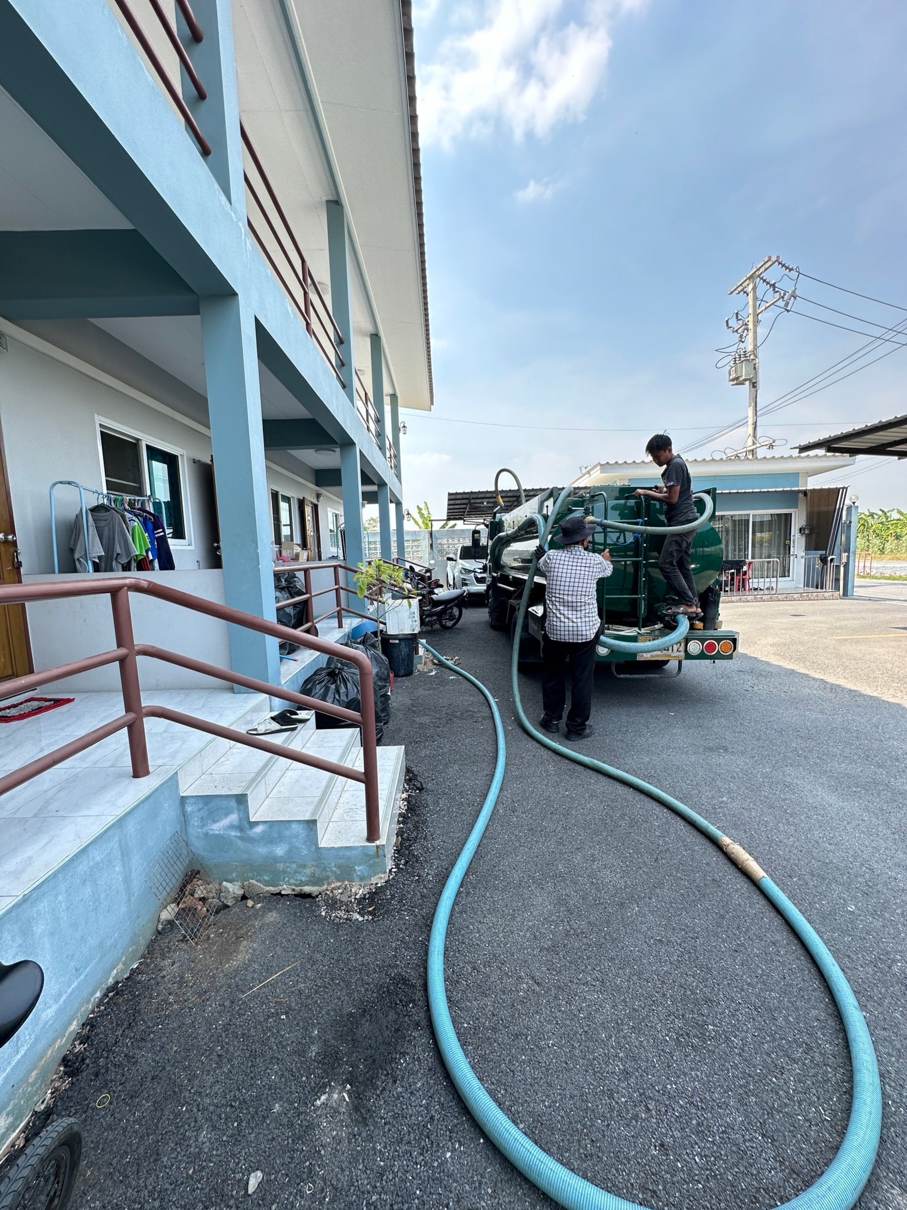 ดูดส้วม-ห้องแถว